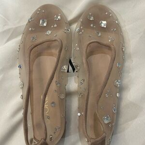 Bedazzled flats